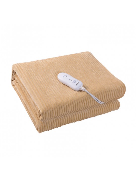 Ηλεκτρικό επίστρωμα PREB-81081 Primo Stripe Flannel Μονό 150x80cm Μπέζ