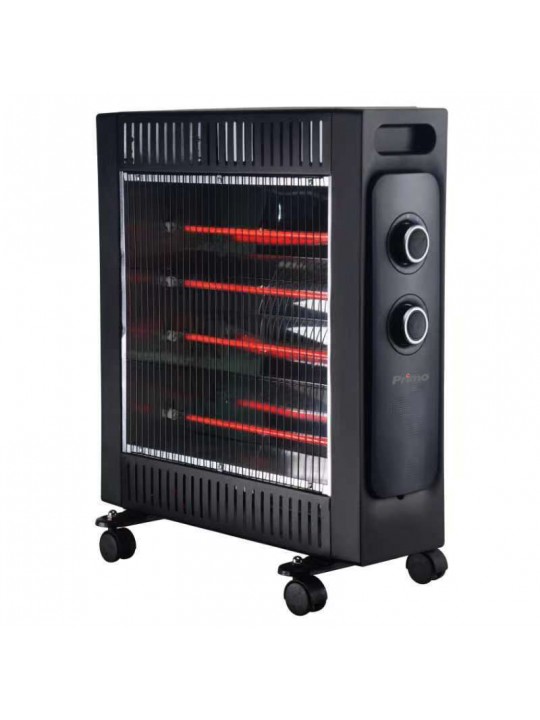 Θερμάστρα Carbon PRCH-81090 Primo Μαύρη 2000W