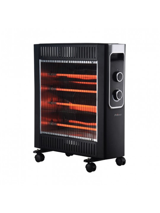 Θερμάστρα Χαλαζία PRQH-81089 Primo Μαύρη 2400W