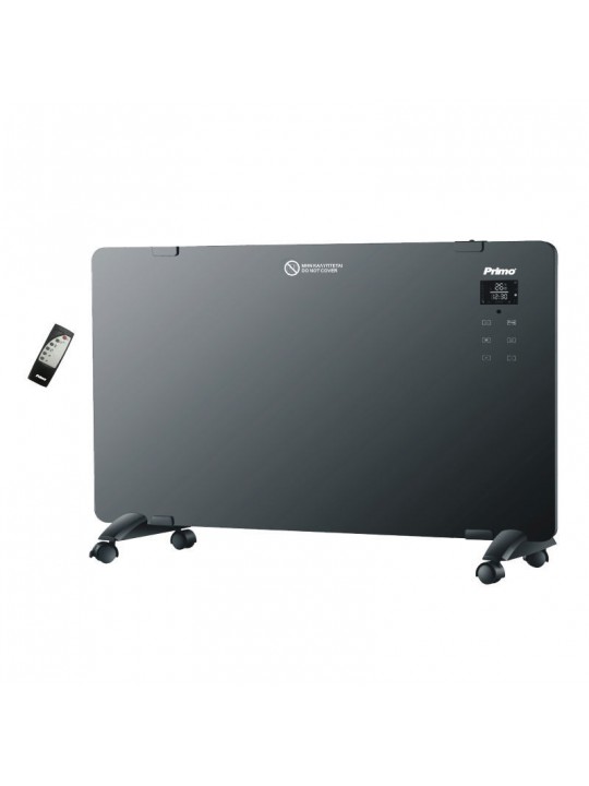 Θερμοπομπός PRPH-81025 Primo 2000W Mε Τηλεχειριστήριο Μαύρο