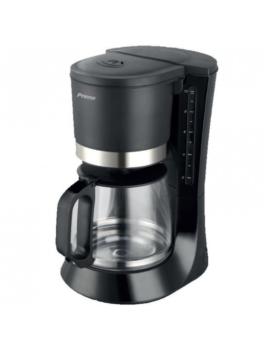 Καφετιέρα φίλτρου PRCM-40213 Primo Eco 1.2L 10φλ Μαύρη-Inox
