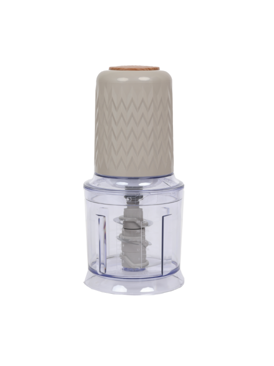 Πολυκόπτης PRFC-40448 Primo 3πλό Mαχαίρι 500W 700ml Γκρι-Wooden