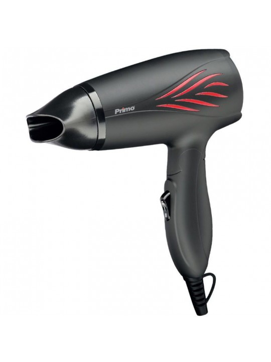 Σεσουάρ PRHD-40217 Primo 1200W DC Travel Σπαστή λαβή Μαύρο Matt