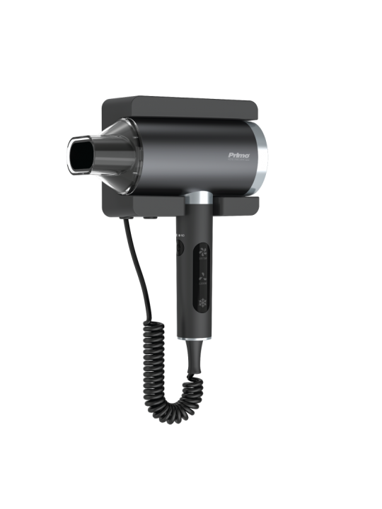 Σεσουάρ PRHD-50059 Primo Ξενοδοχειακού τύπου 1875W DC Ion Τouch Γκρι