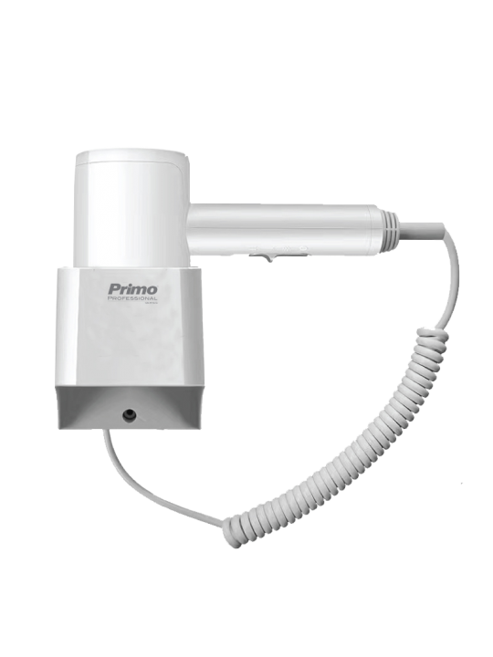 Σεσουάρ PRHD-50065 Primo Ξενοδοχειακού τύπου 1200W DC Λευκό