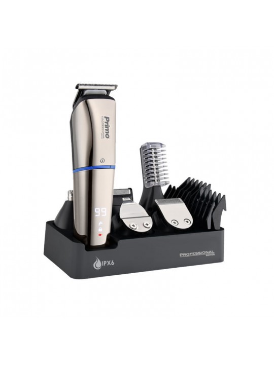 Σετ ανδρικής περιποίησης PRMG-40402 PRIMO 15σε1 Επαναφ 99M Digital IPX6 Mirror/Mπλε