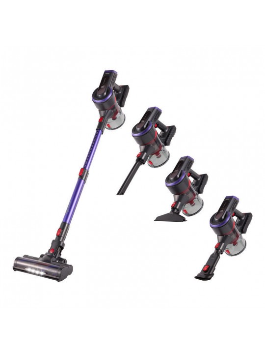 Σκούπα επαναφορτιζόμενη PRVC-40483 Primo Apollo 25.9V BLDC μοτέρ Μωβ