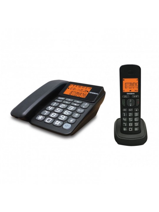 Τηλέφωνο Ασύρματο COMBO  UNIDEN AT-4503 Μαύρο