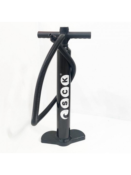 SCK - SCK Τρόμπα χειρός διπλής ενεργείας για φουσκωτά SUP ενισχυμένη - Μαύρη