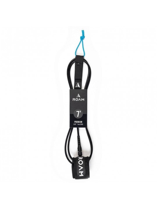 Roam - Leash για surfborad ROAM Premium 7.0 215cm- Μαύρο