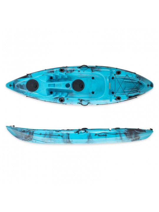 SCK - Conger 295 μονοθέσιο καγιάκ για ψάρεμα SCK μπλε-μαύρο