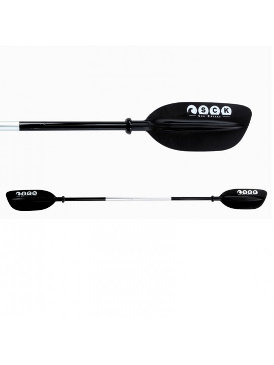 SCK - Κουπί καγιάκ διαιρούμενο 220cm Αλουμινίου SCK μαύρο