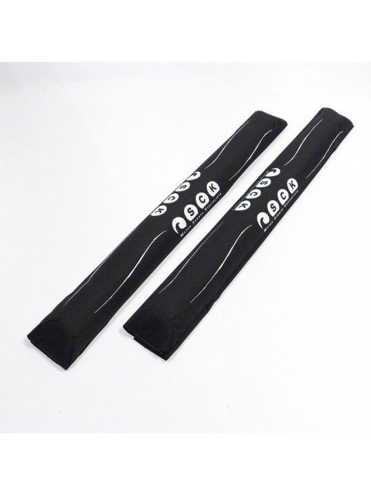 SCK - SCK μαξιλαράκια μεγάλα για Aero σχάρες οροφής 32″ σετ – Μαύρα