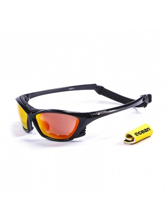 Ocean Sunglasses - Γυαλιά Ηλίου Ocean με πολαριζέ φακό / Επιπλέουν στο νερό / Lake Garda Μαύρο-RevoRed
