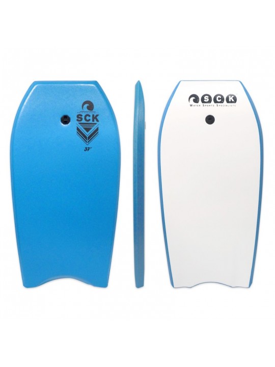 SCK - Bodyboard 37inch γαλάζιο με leash καρπού SCK