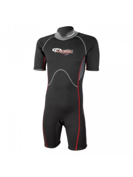 Aropec - Στολή κοντή νεοπρέν 3mm Ανδρική Μαύρη - Aropec