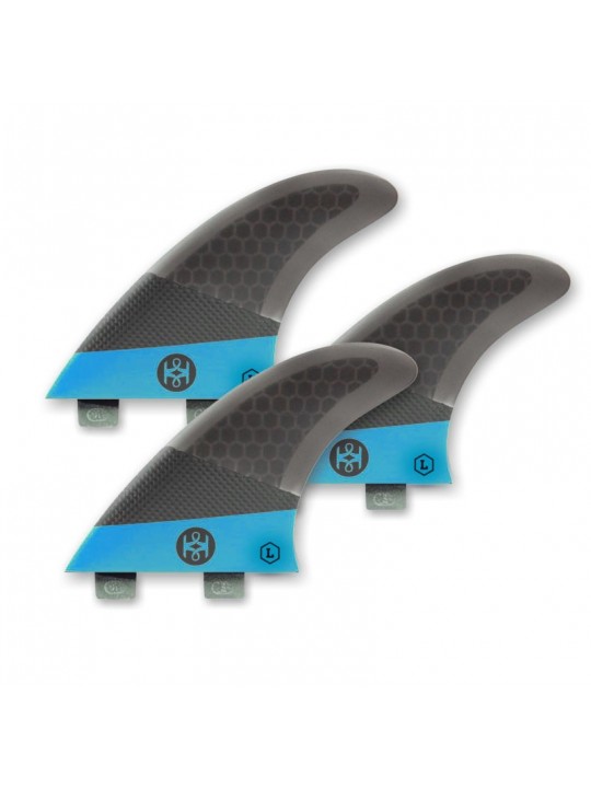Koalition - Φινάκια για surf KOALITION Thruster Carbon FCS 3τμχ