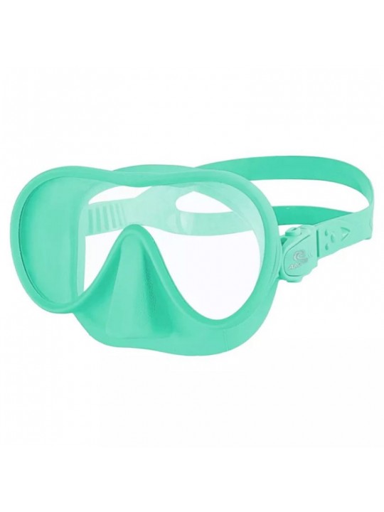 Aropec - Μάσκα κατάδυσης με σιλικόνη χωρίς πλαίσιο σε χρώμα βεραμάν - Aropec