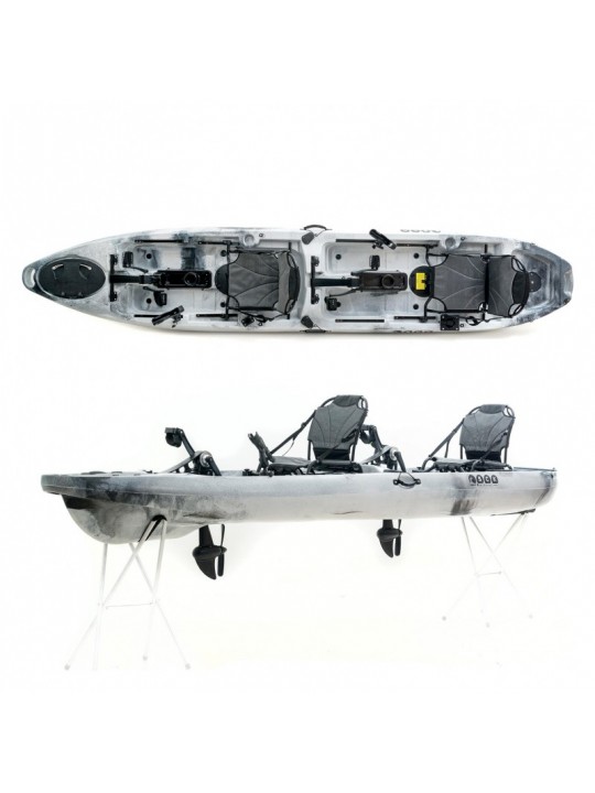 SCK - Cyclo 2 διθέσιο ποδηλατικό καγιάκ για ψάρεμα SCK άσπρο-μαύρο