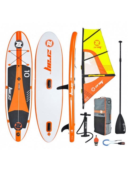 Zray SUP boards - zray Φουσκωτή σανίδα SUP & Windsurf 10' πακέτο και με πανί 3τμ.