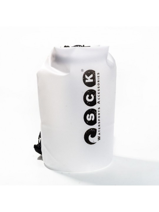 SCK - Αδιάβροχος σάκος με ιμάντες πλάτης 30L Διάφανος