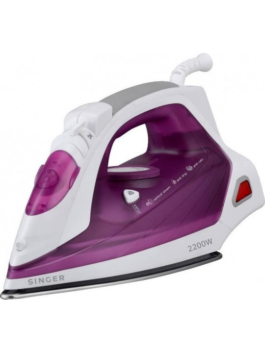 Σίδερο Ατμού Singer STI-1720-SSWF 2200W - 80gr/min