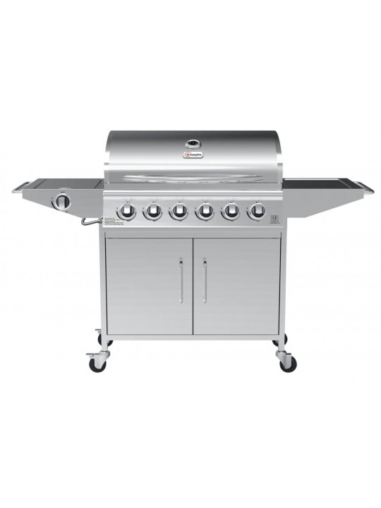 Campfire ΨΗΣΤΑΡΙΑ ΜΕ 6 ΚΑΥΣΤΗΡΕΣ & EXTRA ΕΣΤΙΑ-ΙΝΟΧ