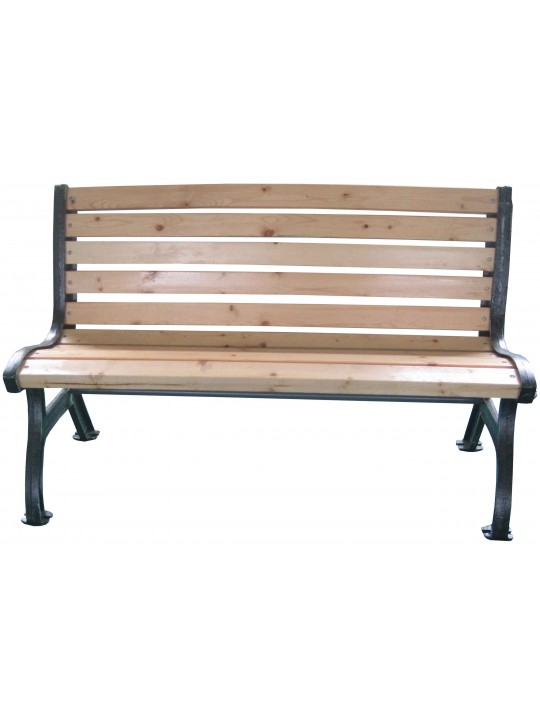 ΠΑΓΚΑΚΙ ΕΝΙΣΧΥΜΕΝΟ ΜΕΤΑΛΛΙΚΟ ΜΕ ΞΥΛΟ- ΔΙΑΣΤΑΣΕΙΣ: L152xW52xH74cm