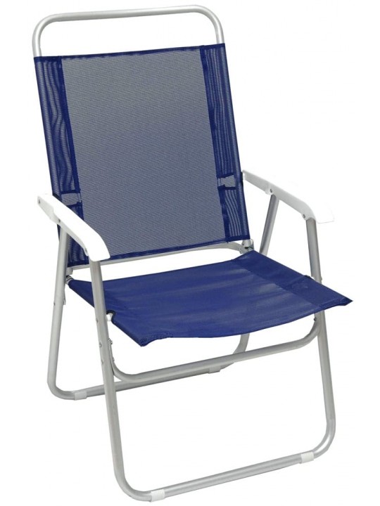 ΚΑΡΕΚΛΑ ΑΛΟΥΜΙΝΙΟΥ ΒΕΡΑΝΤΑΣ-ΚΗΠΟΥ ΜΠΛΕ ΜΕ ΜΠΡΑΤΣΑ ΤΕΧΤ