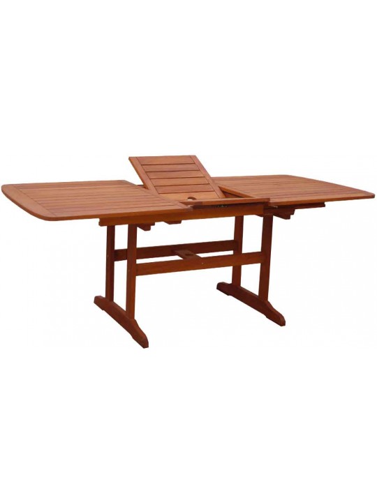 ΤΡΑΠΕΖΙ MERANTI ΕΠΕΚΤΕΙΝΟΜΕΝΟ & ΜΕ ΡΥΘΜΙΣΤΗ ΥΨΟΥΣ- ΔΙΑΣΤΑΣΕΙΣ: L155/200xW90xH73cm