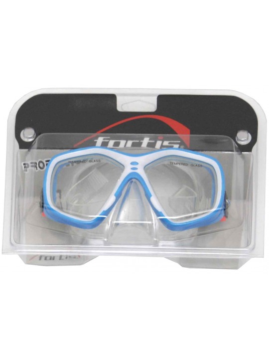 fortis ΜΑΣΚΑ ΕΝΗΛΙΚΩΝ PVC ΜΠΛΕ & ΚΙΤΡΙΝΟ