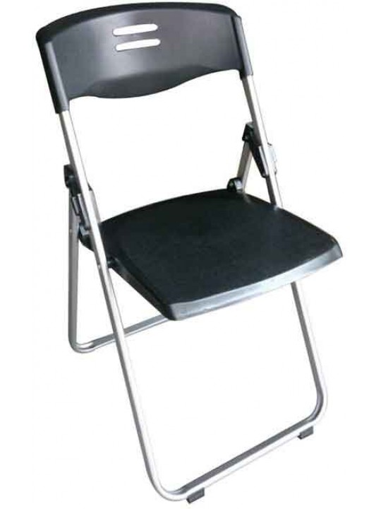 VELCO Pro Systems ΚΑΡΕΚΛΑ ΜΕΤΑΛΛΙΚΗ CATERING  ΠΤΥΣΣΟΜΕΝΗ ΜΑΥΡΗ -ΔΙΑΣΤΑΣΕΙΣ: W42xD48xH80cm-ABS