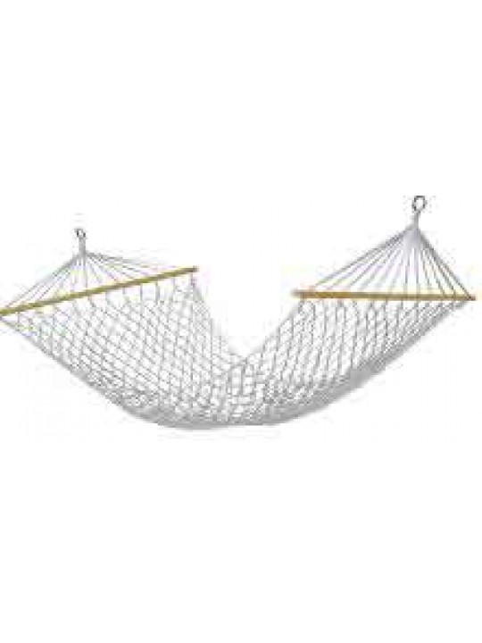 ΑΙΩΡΑ ΜΟΝΗ ΒΑΜΒΑΚΕΡΗ ΠΛΕΧΤΗ ΜΕ ΞΥΛΟ- ΔΙΑΣΤΑΣΕΙΣ: 200x80cm