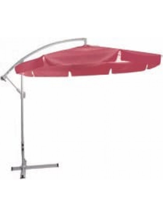 ΟΜΠΡΕΛΑ ΚΗΠΟΥ 3m ΜΠΟΡΝΤΩ ΑΛΟΥΜΙΝΙΟΥ ΕΛΛΕΙΠΤΙΚΗ