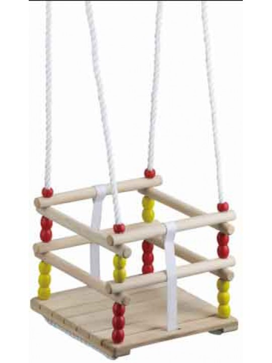 ΚΟΥΝΙΑ ΠΑΙΔΙΚΗ  ΞΥΛΙΝΗ ΜΕ ΣΧΟΙΝΙΑ- ΔΙΑΣΤΑΣΕΙΣ: 30x30x1cm