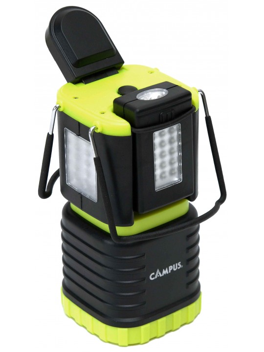 CAMPUS ΦΑΝΑΡΙ ΜΠΑΤΑΡΙΑΣ 2 x15 LED ΜΕ ΦΑΚΟ 3 &15 LED