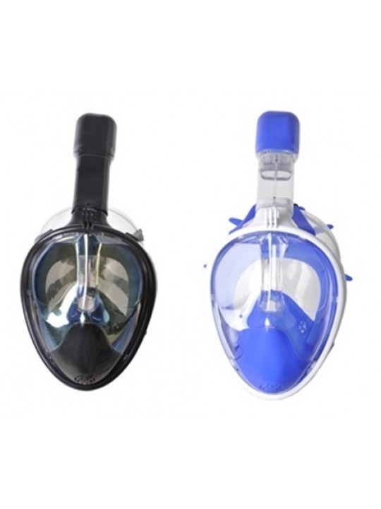 fortis ΜΑΣΚΑ ΕΝΗΛΙΚΩΝ ΣΙΛΙΚΟΝΗΣ ΟΛΟΚΛΗΡΟΥ ΠΡΟΣΩΠΟΥ ΜΠΛΕ & ΜΑΥΡΗ