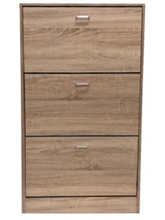 VELCO Pro Systems ΠΑΠΟΥΤΣΟΘΗΚΗ  ΤΡΕΙΣ ΠΟΡΤΕΣ- ΑΕΡΙΖΟΜΕΝΗ ΠΛΑΤΗ 63x24x115 εκ ΣΦΕΝΔΑΜΟΣ