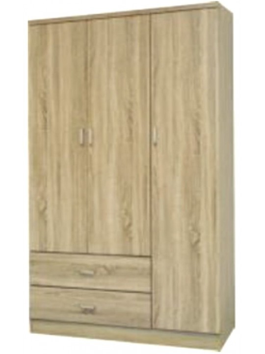 VELCO Pro Systems ΝΤΟΥΛΑΠΑ ΜΕ ΤΡΕΙΣ ΠΟΡΤΕΣ & ΔΥΟ ΣΥΡΤΑΡΙΑ 120x52x190 εκ ΣΦΕΝΔΑΜΟΣ