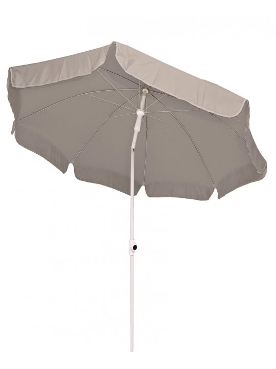 ΟΜΠΡΕΛΑ ΒΕΡΑΝΤΑΣ-ΚΗΠΟΥ-ΘΑΛΑΣΣΗΣ ΓΚΡΙ 2m ΜΕΤΑΛΛΙΚΗ