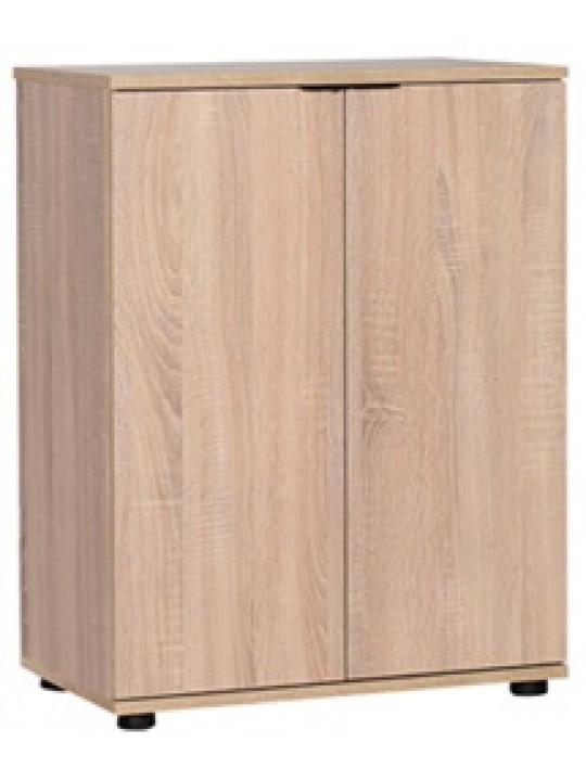 ΠΑΠΟΥΤΣΟΘΗΚΗ  ΜΕ ΔΙΠΛΗ ΑΝΟΙΓΟΜΕΝΗ ΠΟΡΤΑ - 5 ΘΕΣΕΙΣ ΑΠΟΘΗΚΕΥΣΗΣ 60x34x78 εκ SONOMA