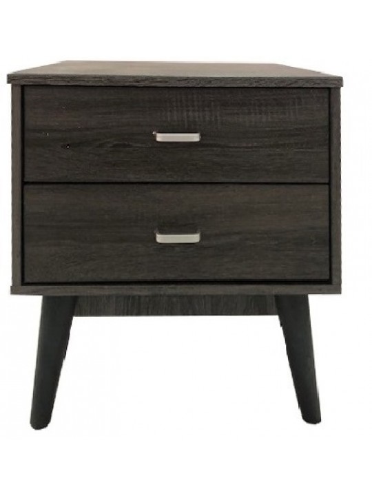 VELCO Pro Systems ΚΟΜΟΔΙΝΟ ΜΕ ΔΥΟ  ΣΥΡΤΑΡΙΑ 48x38x50 εκ  ΓΚΡΙ ΟΞΙΑ