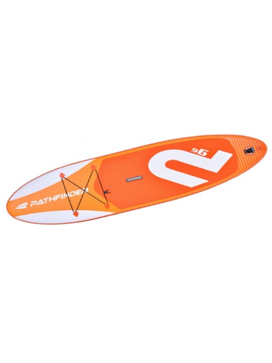 PATHFINDER ΣΑΝΙΔΑ SUP SUPER LIGHT P9  ΠΟΡΤΟΚΑΛΙ 290x76x15cm ΜΕ ΜΟΝΟ ΠΤΕΡΥΓΙΟ