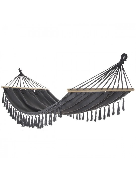 ΑΙΩΡΑ ΜΟΝΗ ΒΑΜΒΑΚΕΡΗ - ΔΙΑΣΤΑΣΕΙΣ:200 x100cm ΓΚΡΙ ΜΕ ΚΡΟΣΙΑ