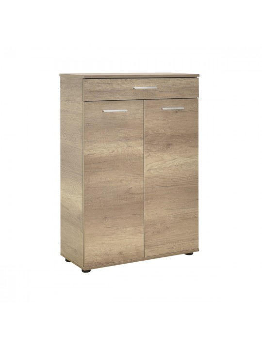 ΠΑΠΟΥΤΣΟΘΗΚΗ  ΜΕ ΔΙΠΛΗ ΑΝΟΙΓΟΜΕΝΗ ΠΟΡΤΑ- ΣΥΡΤΑΡΙ -5 ΘΕΣΕΙΣ ΑΠΟΘΗΚΕΥΣΗΣ -ΑΕΡΙΖΟΜΕΝΗ ΠΛΑΤΗ 73x35x108 εκ TORI