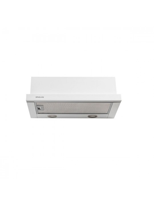 Davoline Omega Plus Συρόμενος Απορροφητήρας 60cm Λευκός