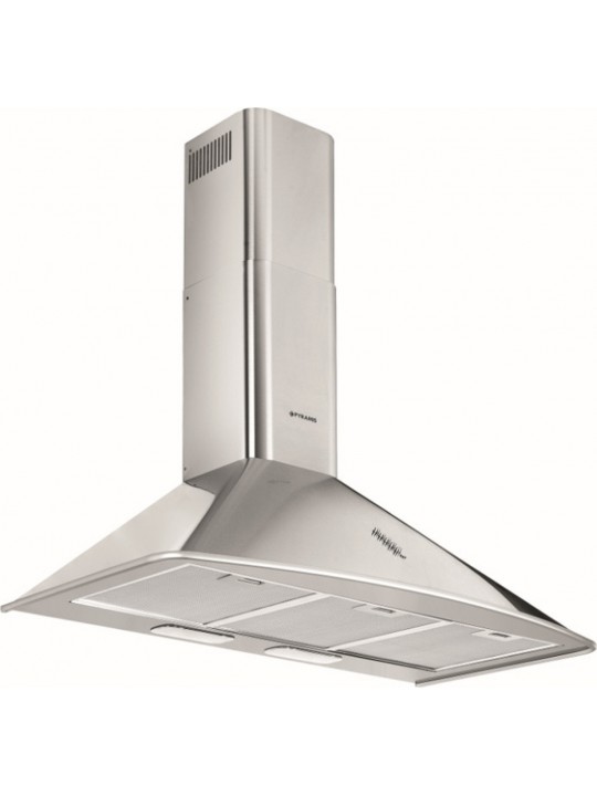 Pyramis Οβάλ Classic 60 Απορροφητήρας Καμινάδα 60cm Inox