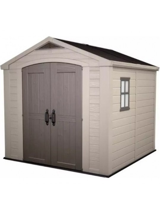 Keter Factor 8x8 - Πλαστική Αποθήκη Κήπου - 230807