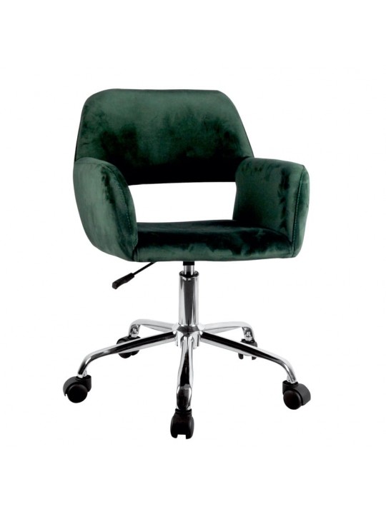 Καρέκλα Γραφείου ArteLibre KLOI Πράσινο Βελούδο 37x42x78-90cm