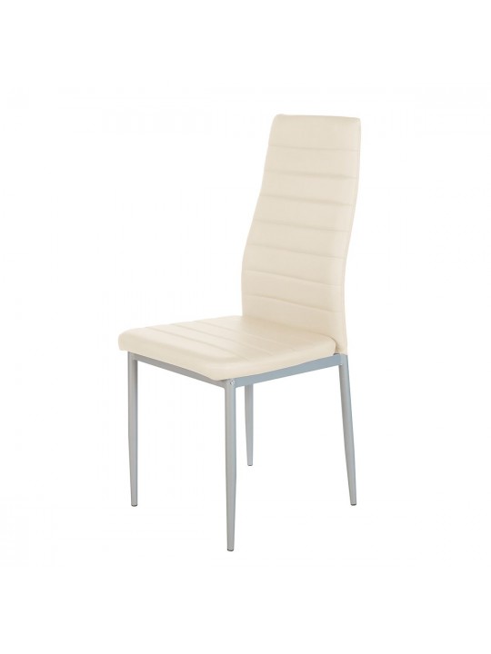 Καρέκλα ArteLibre ROSE Μπεζ PVC 53x39x96cm